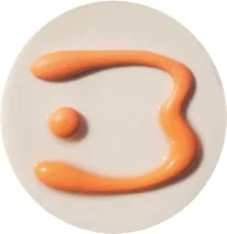 Orange — გამომწვარი ნიმუში